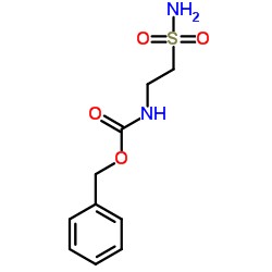 (2-Sulfamoyl-ethyl)-carbamic acid benzyl ester CAS 136027-17-3