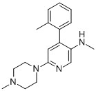 3-PYRIDINAMINE, N-METHYL-4-(2-METHYLPHENYL)-6-(4-METHYL-1-PIPERAZINYL)- CAS 290297-25-5 3-PYRIDINAMINE, N-METHYL-4-(2-METHYLPHENYL)-6-(4-METHYL-1-PIPERAZINYL)- CAS 290297-25-5