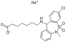 Tianeptine sodium salt CAS 30123-17-2 Tianeptine sodium salt CAS 30123-17-2
