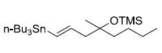 1-tri-n-butylstannyl-4-methyl-4-trimethylsiloxy-1-trans-octen CAS 66792-29-8