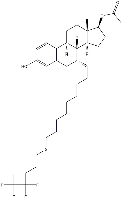 (7a,17b)-7-[9-[(4,4,5,5,5-Pentafluoropentyl)Thio]Nonyl]-Estra-1,3,5(10)-Triene-3,17-Diol 17-Acetate CAS 875573-69-6