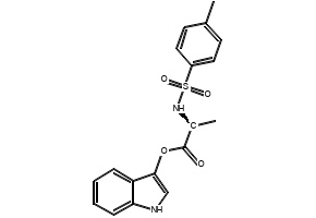 N-Tosyl-L-alanine 3-indoxyl ester CAS 75062-54-3 N-Tosyl-L-alanine 3-indoxyl ester CAS 75062-54-3
