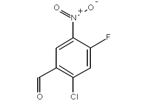 2-Chloro-4-fluoro-5-nitrobenzaldehyde CAS 99329-85-8