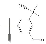 5-(Hydroxymethyl)-alpha,alpha,alpha’,alpha’-tetramethyl-1,3-benzenediacetonitrile CAS 120511-88-8