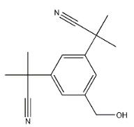 5-(Hydroxymethyl)-alpha,alpha,alpha’,alpha’-tetramethyl-1,3-benzenediacetonitrile CAS 120511-88-8 5-(Hydroxymethyl)-alpha,alpha,alpha’,alpha’-tetramethyl-1,3-benzenediacetonitrile CAS 120511-88-8