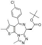 (S)-tert-butyl2-(4-(4-chlorophenyl)-2,3,9-triMethyl-6H-thieno[3,2-f][1,2,4]triazolo[4,3-a][1,4]diazepin-6-yl)acetate CAS 1268524-70-4