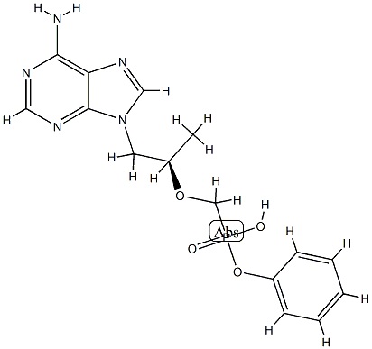 [[(1R)-2-(6-aMino-9H-purin-9-yl)-1-Methylethoxy]Methyl]-,Monophenylester CAS 379270-35-6