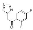 2,4-Difluoro-alpha-(1H-1,2,4-triazolyl)acetophenone CAS 86404-63-9