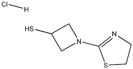 3-Azetidinethiol, 1-(4,5-dihydro-2-thiazolyl)-, monohydrochloride CAS 179337-57-6