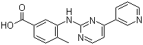 4-Methyl-3-[[4-(3-pyridinyl)-2-pyrimidinyl]amino]benzoic acid CAS 641569-94-0