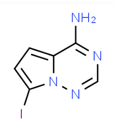 4-amino-7-iodopyrrolo[2,1-f][1,2,4]triazine CAS 1770840-43-1