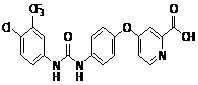 Sorafenib Carboxylic Acid Impurity CAS 1012058-78-4 Sorafenib Carboxylic Acid Impurity CAS 1012058-78-4