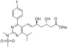 Rosuvastatin(3S, 5S, 6E)Isomer Sodium Salt CAS 1194303-42-81 Rosuvastatin(3S, 5S, 6E)Isomer Sodium Salt CAS 1194303-42-81