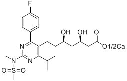 Rosuvastatin 6,7-Dihydro Impurity CAS 1194303-42-83