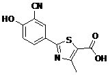 Febuxostat 4-Hydroxy Acid Impurity CAS 1206550-99-31