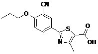 Febuxostat n-Propyl Ether Acid Impurity CAS 1206550-99-33
