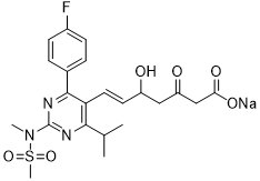 Rosuvastatin 3-Oxo Sodium CAS 1346606-28-7