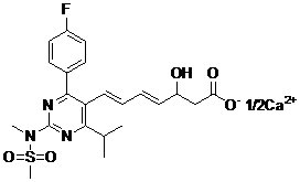 Rosuvastatin 4,5-Anhydro Acid Calcium Salt CAS 1346606-44-7