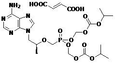 Tenofovir Disoproxil Fumarate (S)-Isomer CAS 1432630-26-6