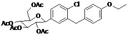 Dapagliflozin Tetraacetate CAS 461432-25-7