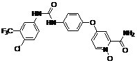 Sorafenib N-Desmethyl N-Oxide CAS 583840-04-4