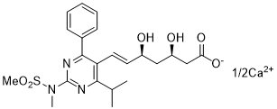 Desfluoro Rosuvastatin Sodium Salt CAS 847849-66-5 Desfluoro Rosuvastatin Sodium Salt CAS 847849-66-5