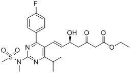 Rosuvastatin 3-O ethyl ester CAS 854898-48-91