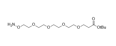 Aminooxy-PEG4-t-butyl ester CAS 2100306-82-7