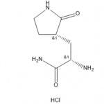 3-Pyrrolidinepropanamide, α-amino-2-oxo-, hydrochloride CAS 2628280-48-6