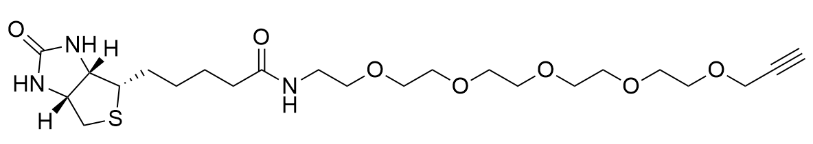 Biotin PEG5-Propargyl CAS 1309649-57-70 Biotin PEG5-Propargyl CAS 1309649-57-70