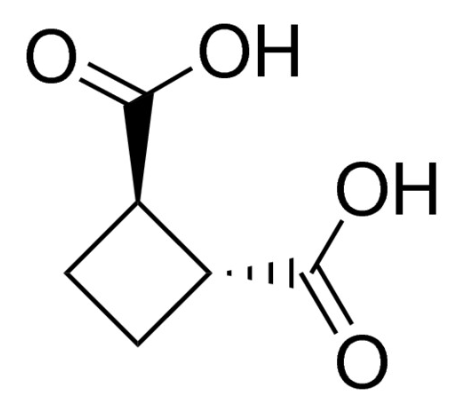 trans-Cyclobutane-1,2-dicarboxylic acid CAS 1124-13-6 trans-Cyclobutane-1,2-dicarboxylic acid CAS 1124-13-6
