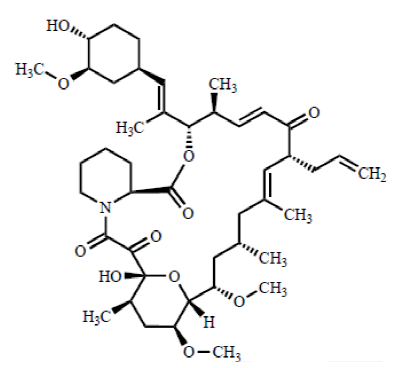 Tacrolimus C4-epimer Diene CAS 104987-11-334