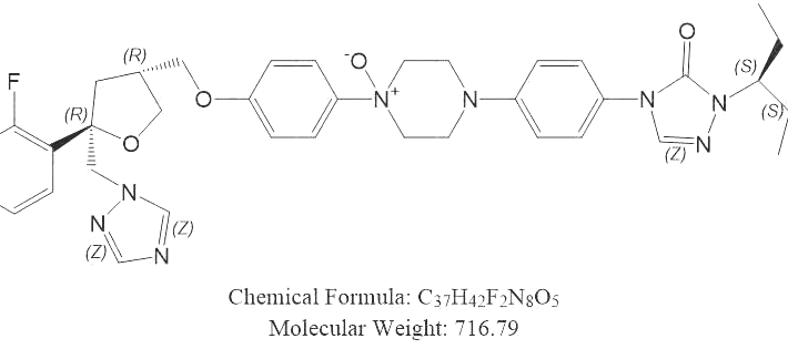 Posaconazole Impurity 76 CAS 1902954-05-5 Posaconazole Impurity 76 CAS 1902954-05-5