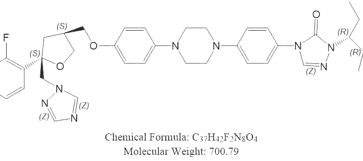 Posaconazole Impurity 7(L-cis :2R,3R) CAS 2243785-97-7 Posaconazole Impurity 7(L-cis :2R,3R) CAS 2243785-97-7