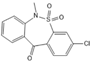 3-Chloro-6-methyl-dibenzo[c,f][1,2]thiazepin-11(6H)-one5,5-dioxide CAS 26638-53-9