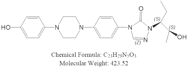 Posaconazole Impurity 12 CAS 687132-01-0