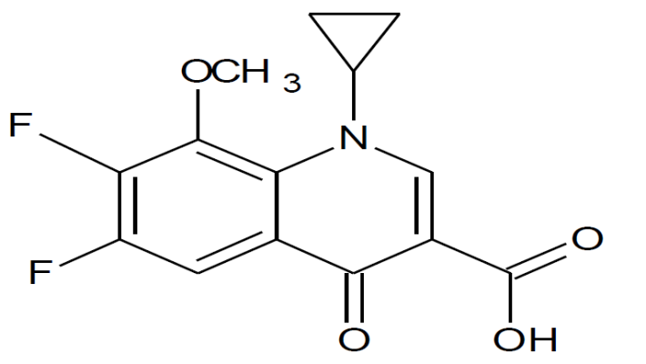 Difluoro Methoxy Gatifloxacin CAS 112811-59-3213