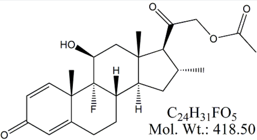Dexamethasone Acetate EP Impurity G CAS 1597-78-0