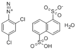 2,4-Dichlorobenzenediazonium 1,5-naphthalenedisulfonate hydrate CAS 123333-91-5