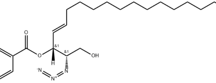 4-Octadecene-1, 3-diol, 2-azido-, 3-benzoate, (2S, 3R, 4E) CAS 103348-50-1