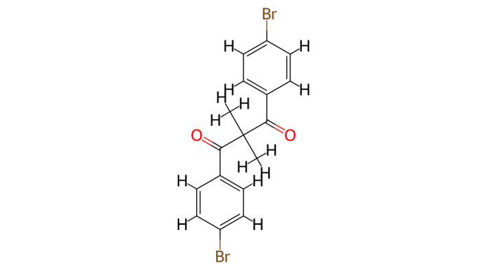 2,2-dimethyl-1,3-bis(4-bromophenyl)propane-1,3-dione CAS 155886-75-2